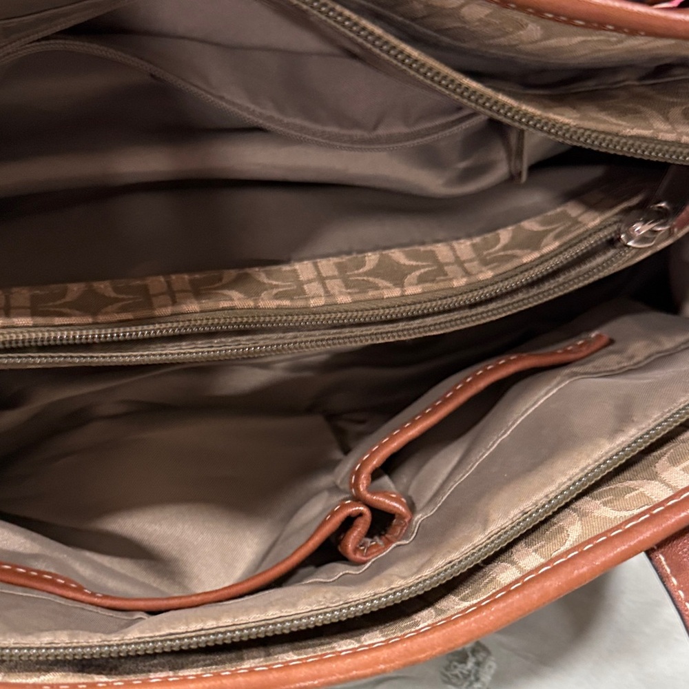 Fossil Brown and Tan Shoulder Bag - Picture 8 of 14